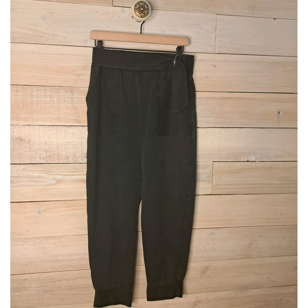 Anthropologie Gorpcore Sat/Sun Sydney Joggers Women's Belted Utility M Charcoal